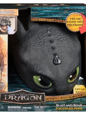Dreamworks Dragons How To Train Your Dragon, Electronic Blast & Roar Toothless